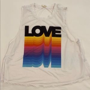 Spiritual Gangster crop tank